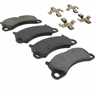 Quality-Built® - Black Series New Semi-Metallic Front Disc Brake Pads
