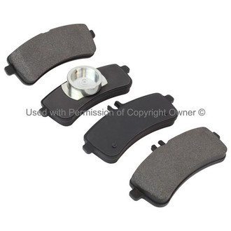 Quality-Built® - Black Series New Semi-Metallic Rear Disc Brake Pads