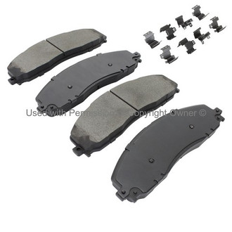 Quality-Built® - Black Series New Semi-Metallic Front Disc Brake Pads