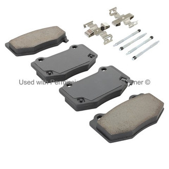 Quality-Built® - Black Series New Ceramic Rear Disc Brake Pads
