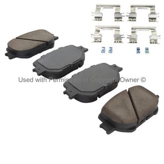 Quality-Built® - Black Series New Ceramic Front Disc Brake Pads