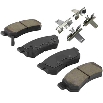 Quality-Built® - Black Series New Ceramic Rear Disc Brake Pads