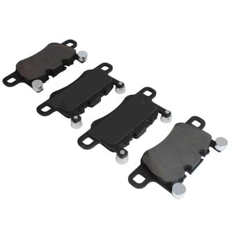 Quality-Built® - Black Series New Semi-Metallic Rear Disc Brake Pads