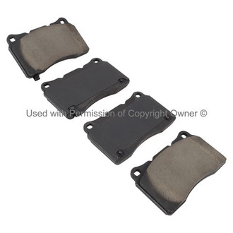 Quality-Built® - Black Series New Ceramic Front Disc Brake Pads