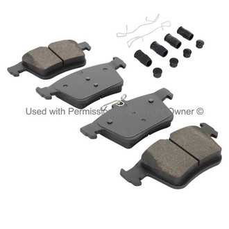 Quality-Built® - Black Series New Semi-Metallic Rear Disc Brake Pads