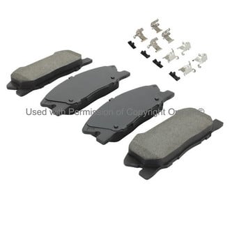 Quality-Built® - Black Series New Semi-Metallic Front Disc Brake Pads