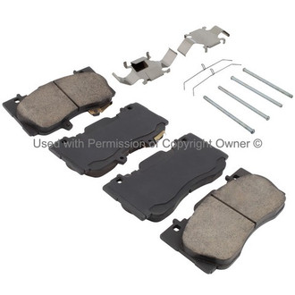 Quality-Built® - Black Series New Ceramic Front Disc Brake Pads