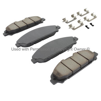 Quality-Built® - Black Series New Ceramic Front Disc Brake Pads