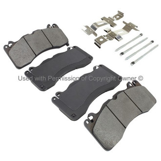 Quality-Built® - Black Series New Semi-Metallic Front Disc Brake Pads