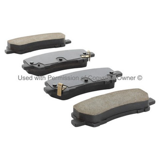 Quality-Built® - Black Series New Ceramic Rear Disc Brake Pads