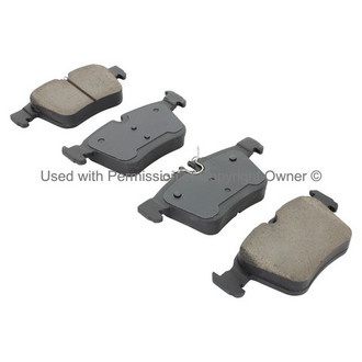 Quality-Built® - Black Series New Ceramic Rear Disc Brake Pads
