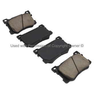 Quality-Built® - Black Series New Ceramic Front Disc Brake Pads