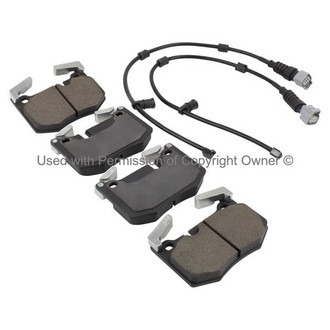 Quality-Built® - Black Series New Semi-Metallic Rear Disc Brake Pads