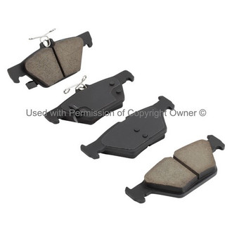 Quality-Built® - Black Series New Ceramic Rear Disc Brake Pads