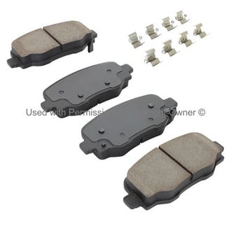 Quality-Built® - Black Series New Ceramic Rear Disc Brake Pads