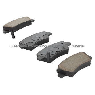 Quality-Built® - Black Series New Ceramic Rear Disc Brake Pads