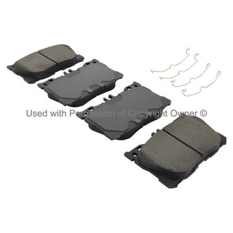 Quality-Built® - Black Series New Semi-Metallic Front Disc Brake Pads
