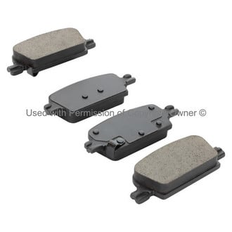 Quality-Built® - Black Series New Ceramic Rear Disc Brake Pads