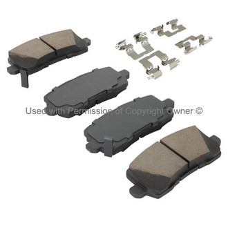 Quality-Built® - Black Series New Ceramic Rear Disc Brake Pads