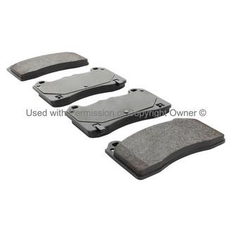 Quality-Built® - Black Series New Semi-Metallic Front Disc Brake Pads