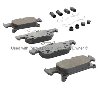 Quality-Built® - Black Series New Ceramic Rear Disc Brake Pads