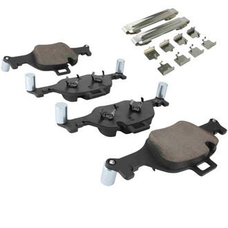 Quality-Built® - Black Series Semi-Metallic Brake Pads