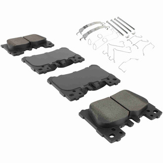 Quality-Built® - Black Series New Ceramic Rear Disc Brake Pads