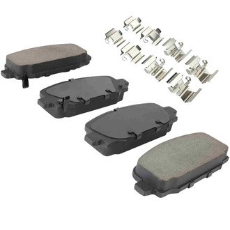 Quality-Built® - Black Series New Ceramic Rear Disc Brake Pads