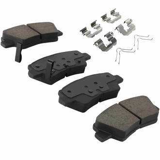 Quality-Built® - Black Series New Ceramic Rear Disc Brake Pads