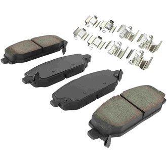 Quality-Built® - Black Series New Ceramic Rear Disc Brake Pads