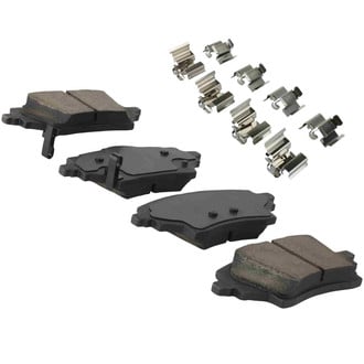 Quality-Built® - Black Series New Ceramic Rear Disc Brake Pads