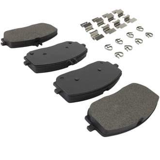 Quality-Built® - Black Series Semi-Metallic Front Disc Brake Pads