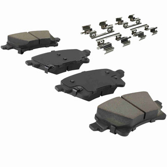 Quality-Built® - Black Series New Ceramic Rear Disc Brake Pads