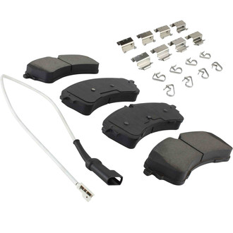 Quality-Built® - Black Series New Semi-Metallic Rear Disc Brake Pads