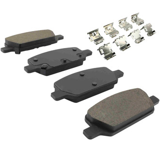 Quality-Built® - Black Series New Ceramic Rear Disc Brake Pads