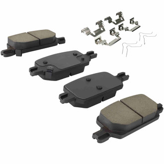 Quality-Built® - Black Series New Ceramic Rear Disc Brake Pads