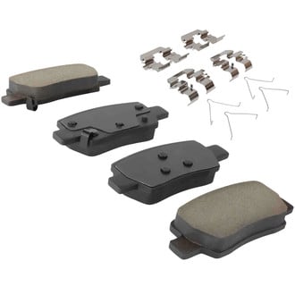 Quality-Built® - Black Series New Ceramic Rear Disc Brake Pads