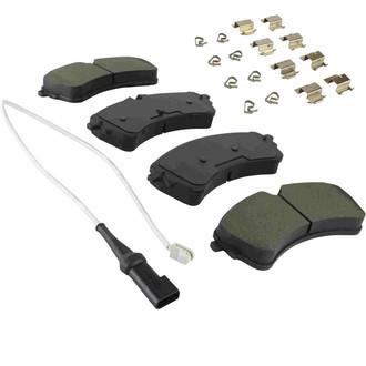 Quality-Built® - Black Series New Semi-Metallic Rear Disc Brake Pads
