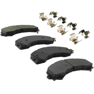 Quality-Built® - Black Series Semi-Metallic Brake Pads