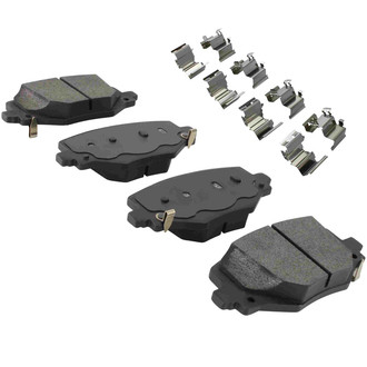 Quality-Built® - Black Series New Semi-Metallic Rear Disc Brake Pads