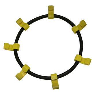 Quality Chain® - Replacement Rubber 7 Clip LT Lightning Cable Chain Adjuster