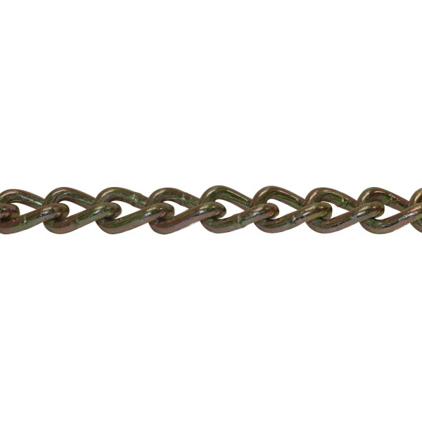Quality Chain® - Replacement Alloy Twisted Round Link Bulk Cross Chain
