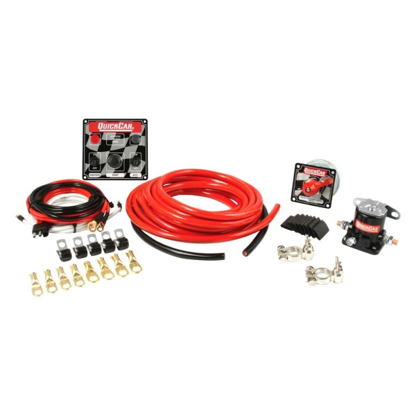 QuickCar Racing® - 4-Gauge Wiring Kit With 50-022 Panel