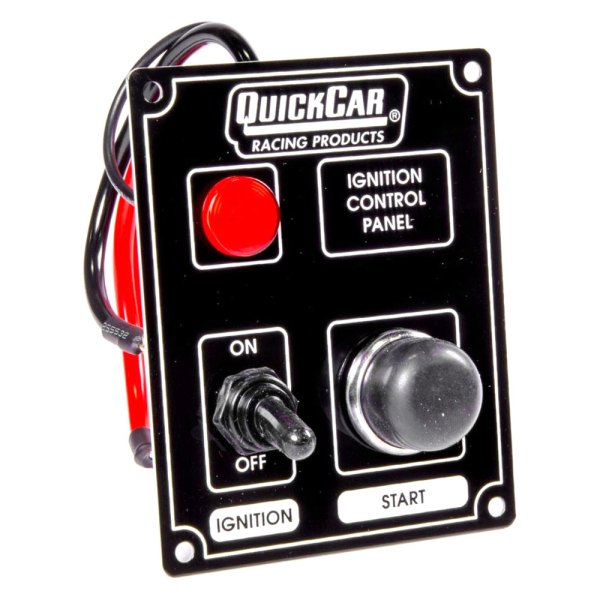 QuickCar Racing® - Lighted Ignition Control Panel W/O Lights
