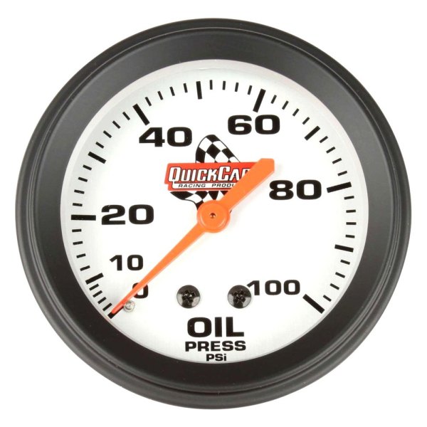 QuickCar Racing® - Sprint 2-5/8" Replacement Oil Pressure Gauge, 0-100 PSI