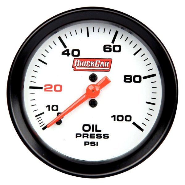 QuickCar Racing® - Extreme 2-5/8" Oil Pressure Gauge, 100 PSI