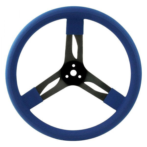 QuickCar Racing® - Steel Steering Wheel with Blue Grip