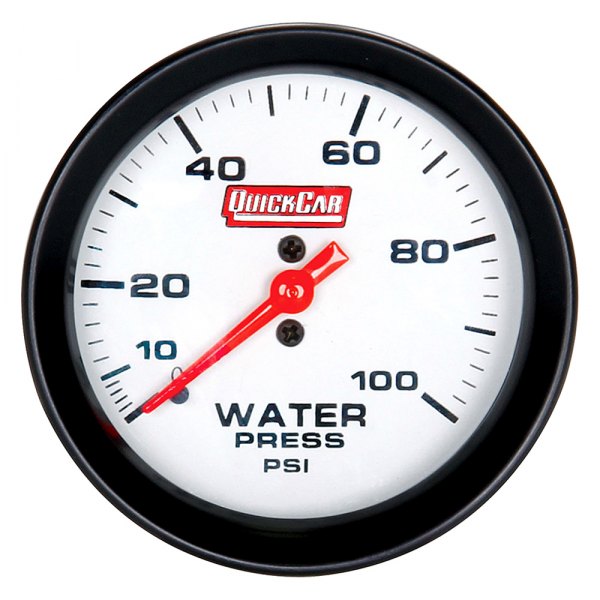 QuickCar Racing® - Extreme 2-5/8" Water Pressure Gauge, 100 PSI