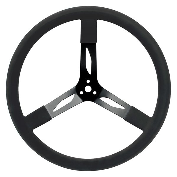 QuickCar Racing® - Steel Steering Wheel with Black Grip