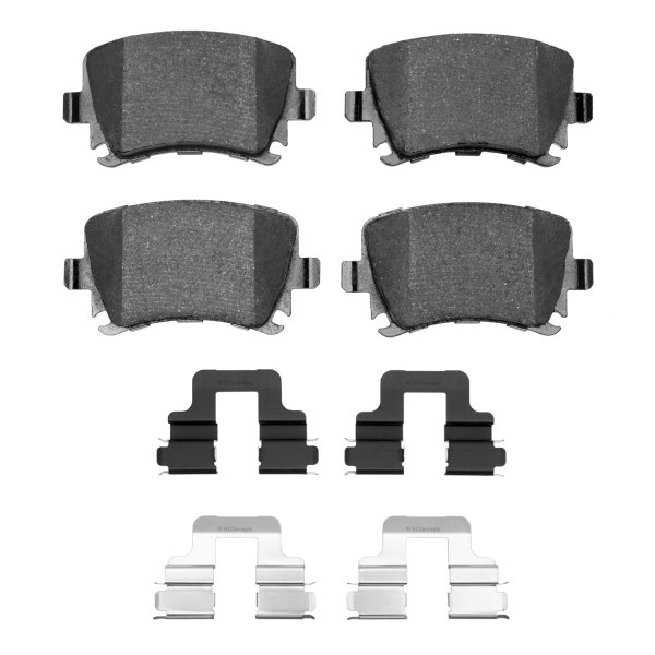 R1 Concepts® - Performance Sport Low Metallic Rear Brake Pads